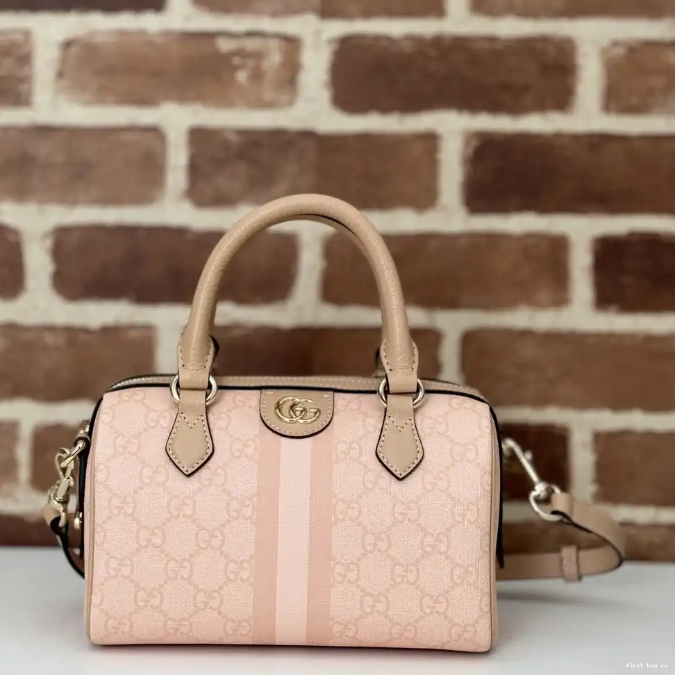 First bag ru BAG GUCCI GG OPHIDIA MINI TOP HANDLE 0707